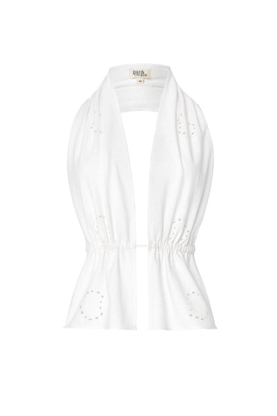 Fabiola Top, White