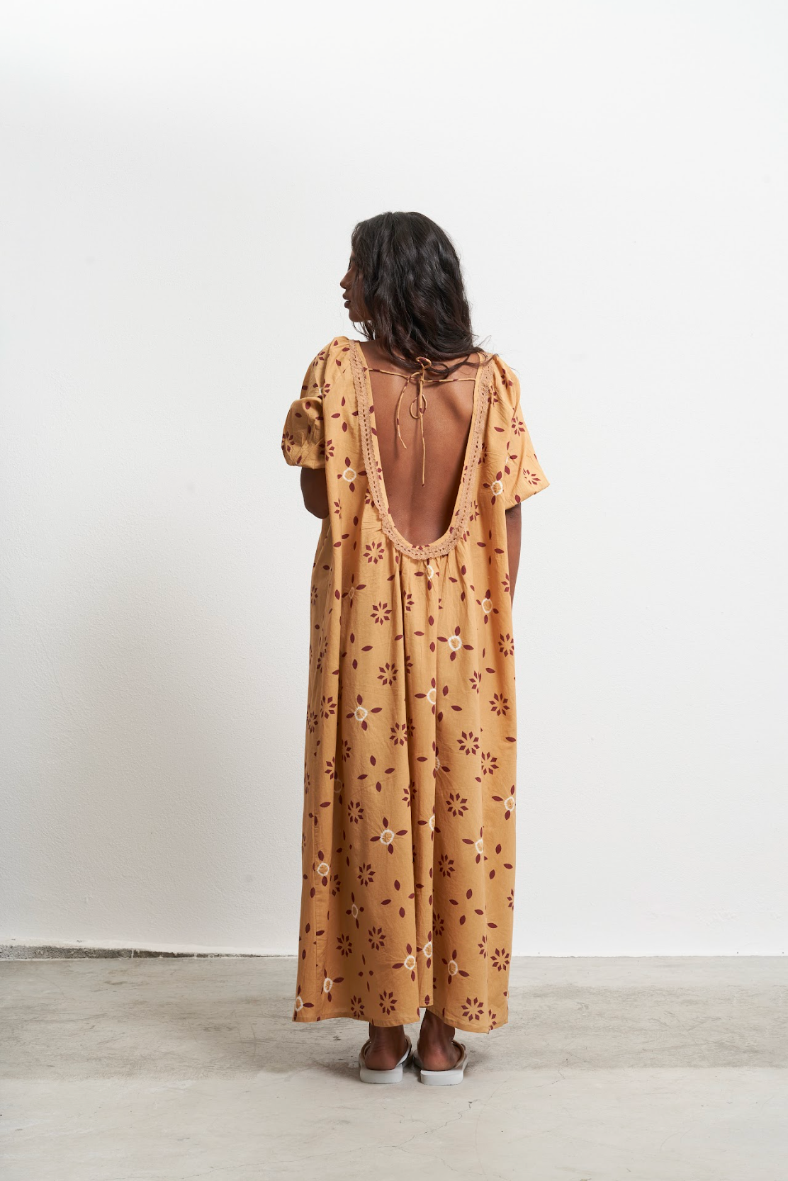 Romance Dress Camel