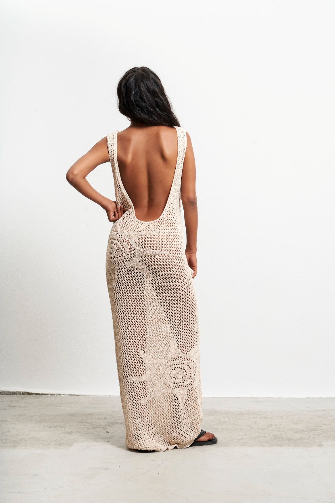 Solera Dress Off White