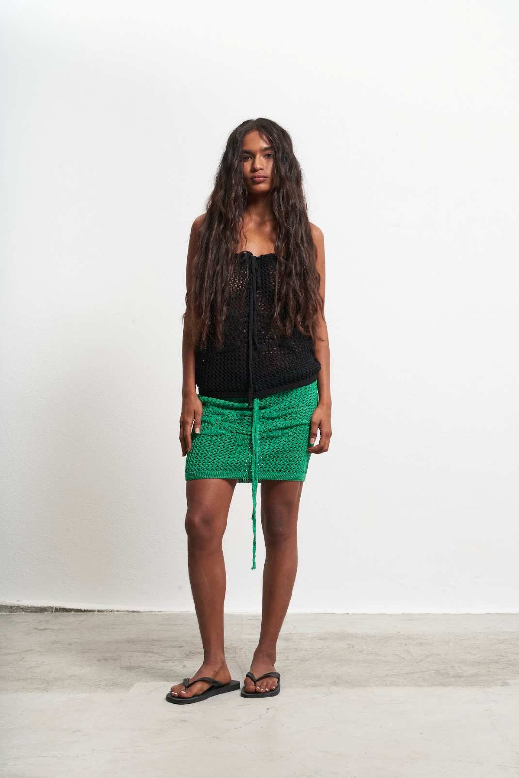 Solera Top/Skirt Green