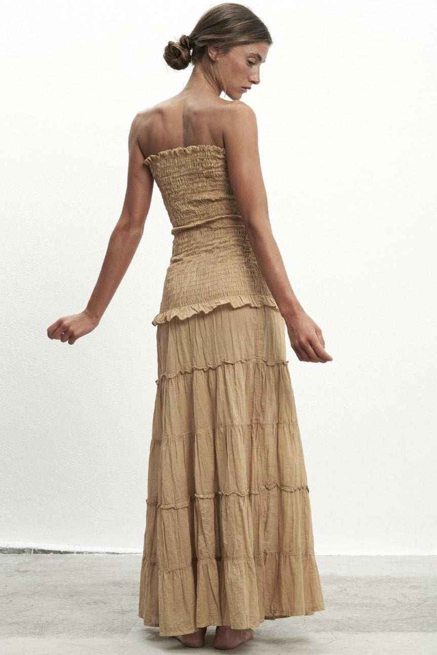 ROMA CAMEL DRESS
