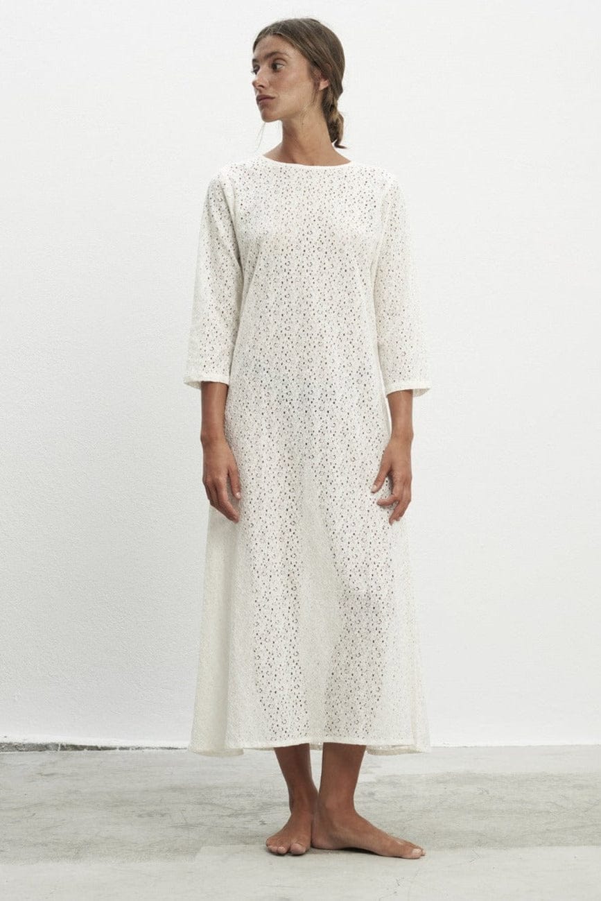 ALLEGRA WHITE DRESS - Par y escala