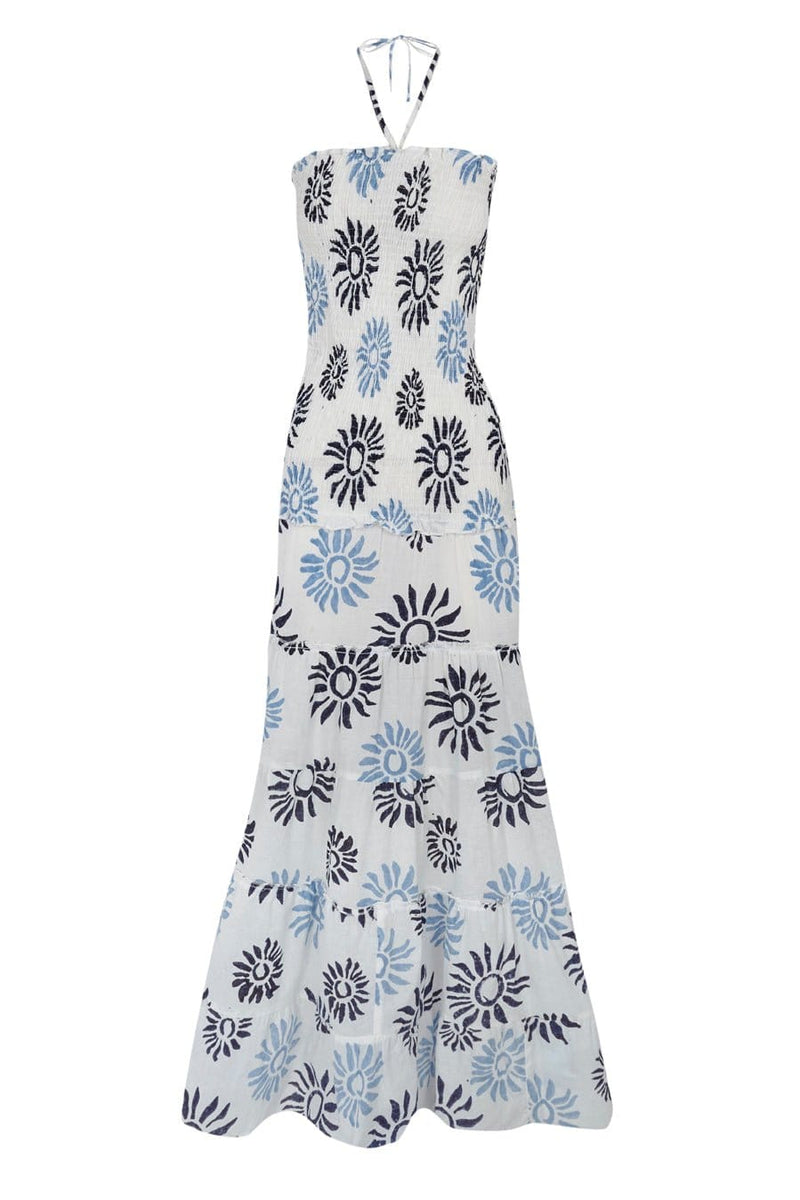 Antonia Dress in Blue