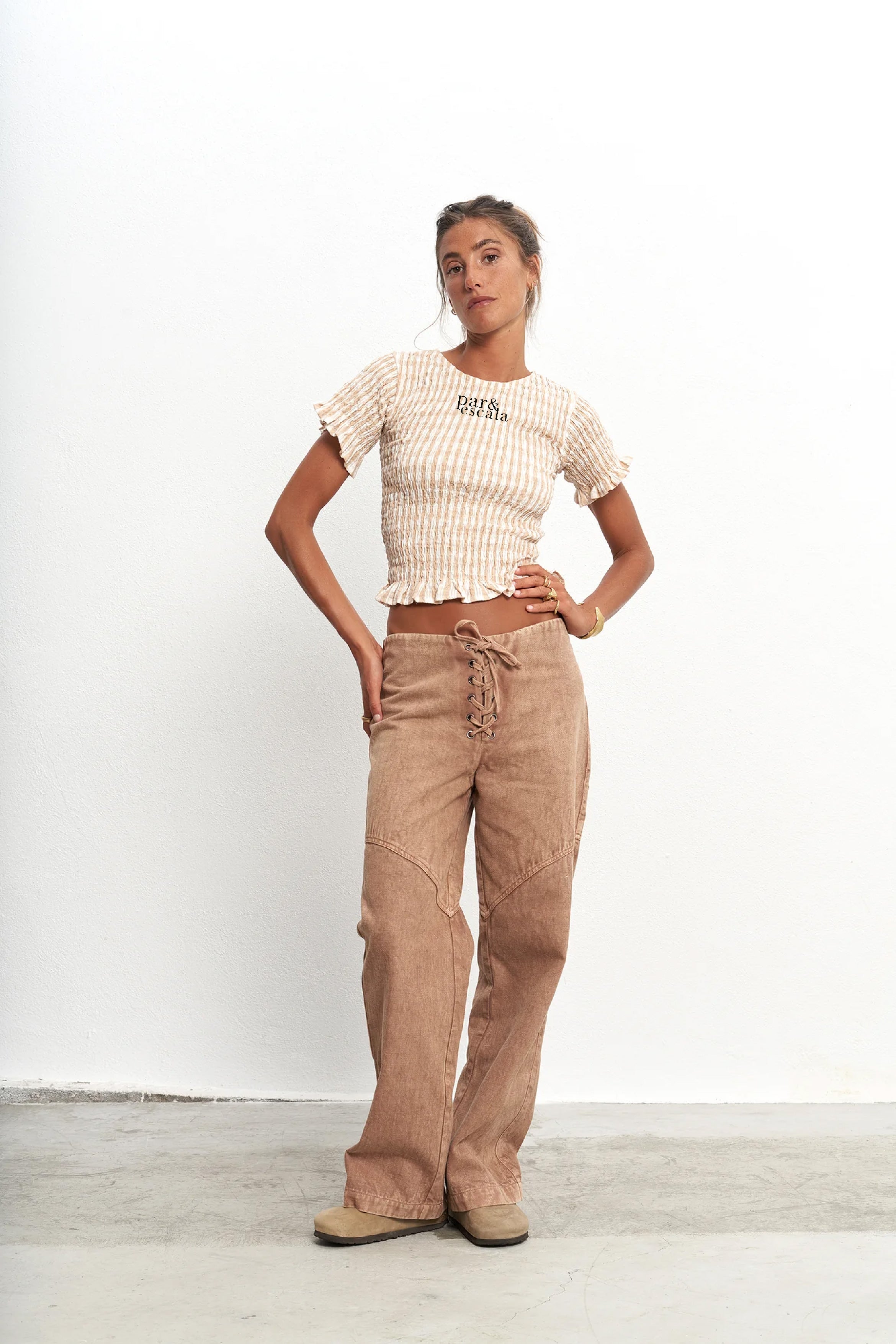 DELFI CAMEL PANT