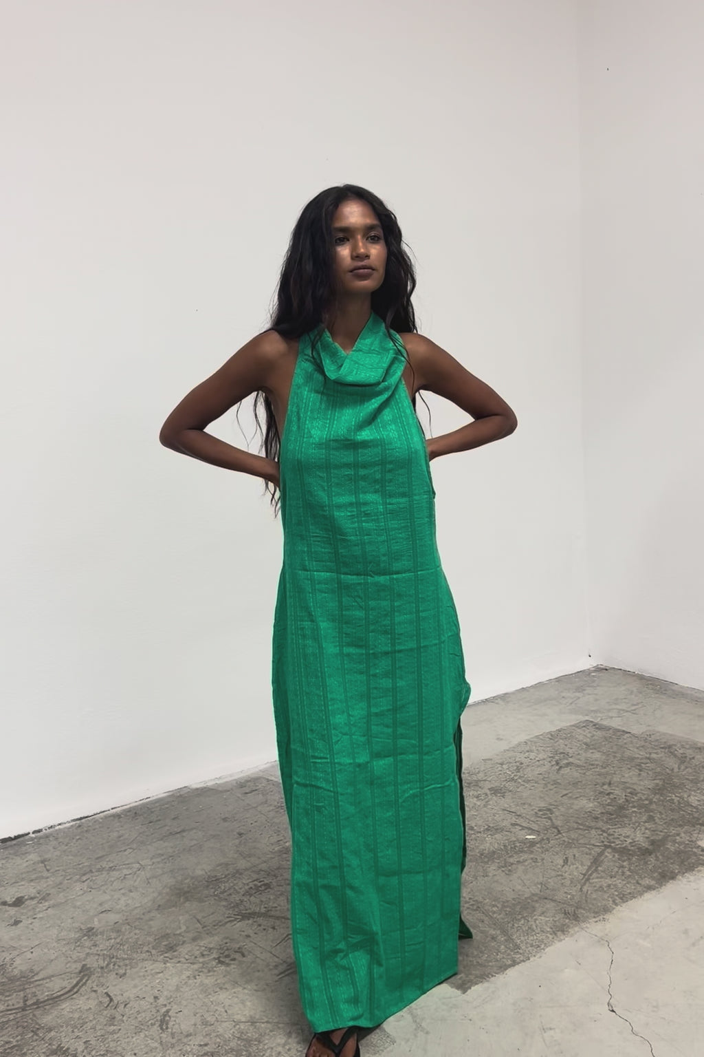 Adrie Dress Green