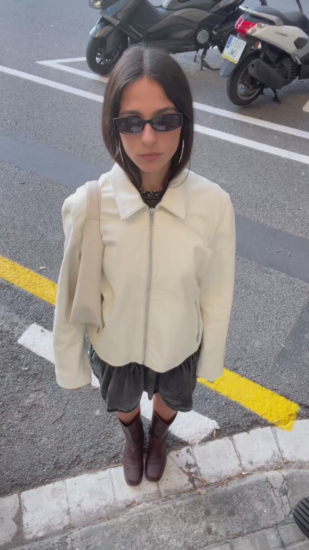 Leandra Short Black Dress